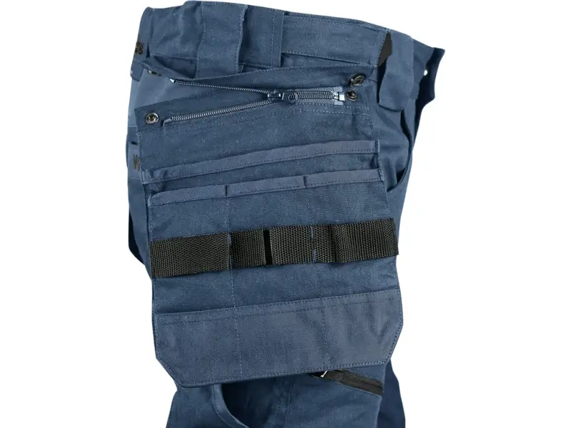 Kalhoty CXS LEONIS, pánské, modré s černými doplňky, vel. 62